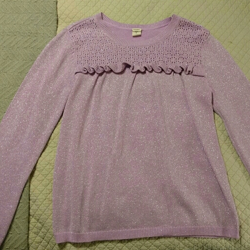 Old Navy Girls Sparkle Sweater